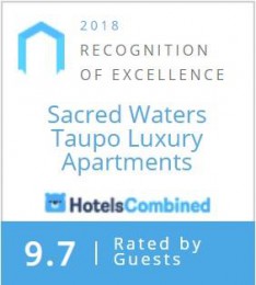 Sacred Waters Luxury Apartments Taupo Awards