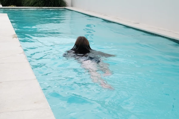 Heated Outdoor Lap Pool